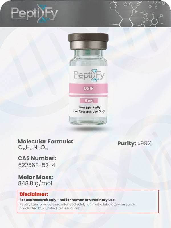 DSIP (Delta Sleep-Inducing Peptide)- 5mg